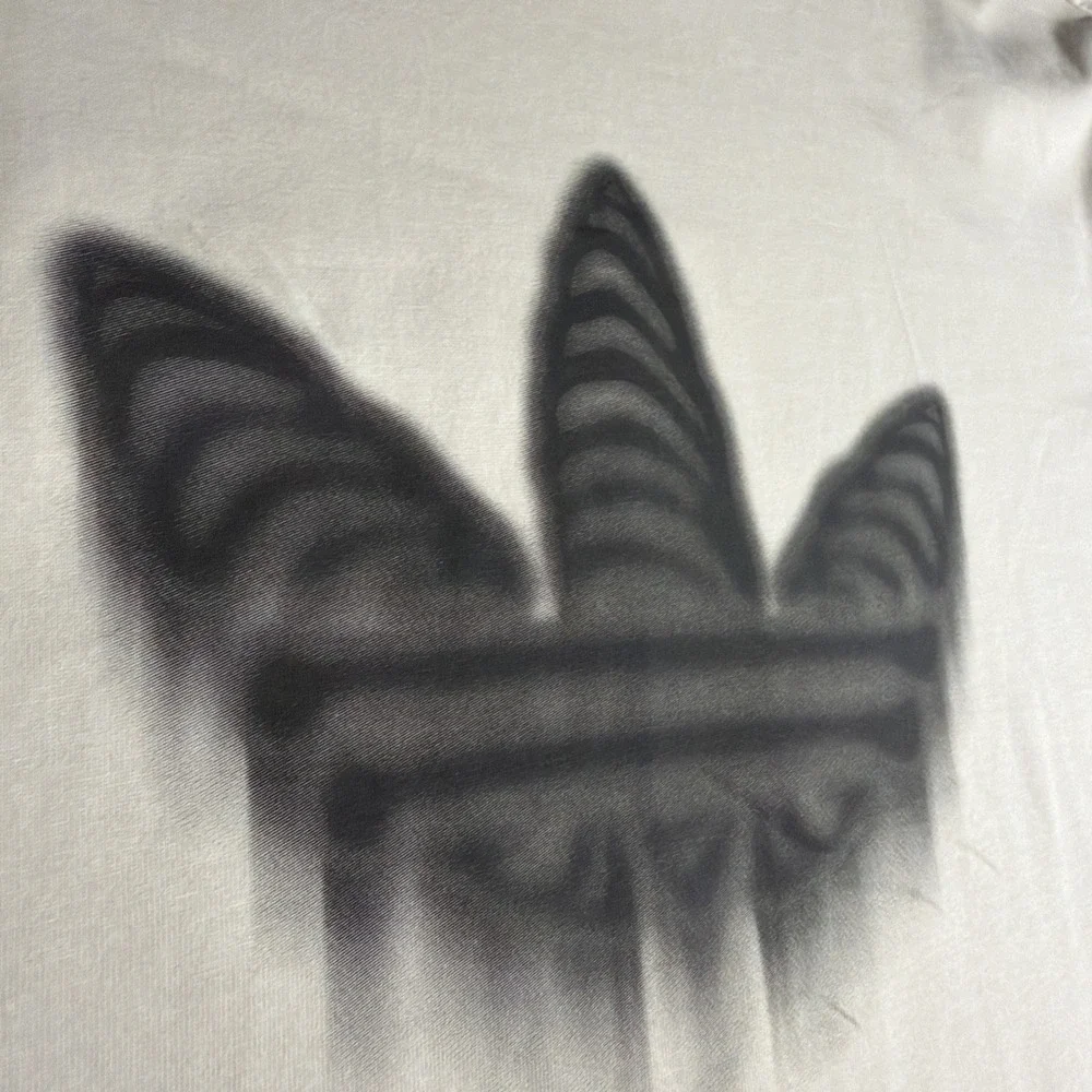 Adidas‎ Originals Trefoil Logo T-Shirt Cream Off-White Men's XL